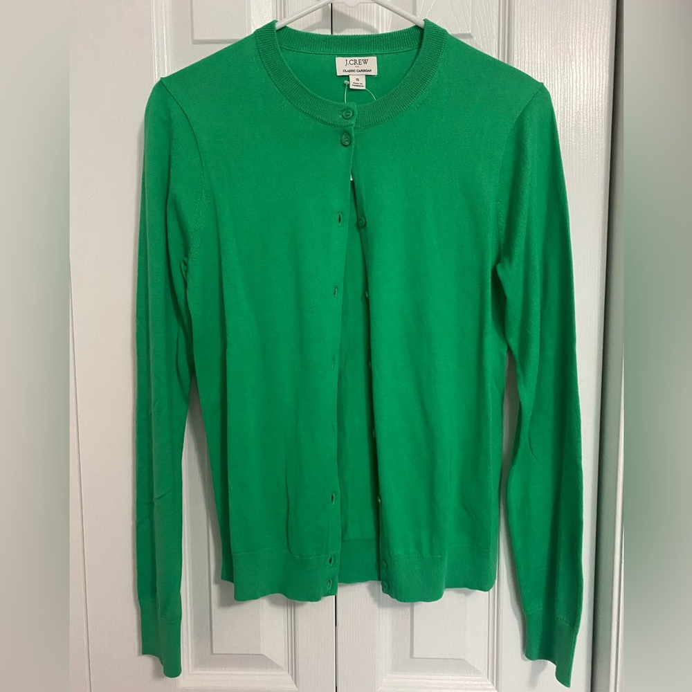 J Crew Classic Cardigan. *NWT*